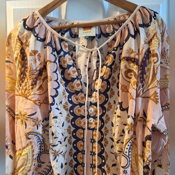 FARM Rio Bohemian Patterned Blouse - Picture 2 of 16